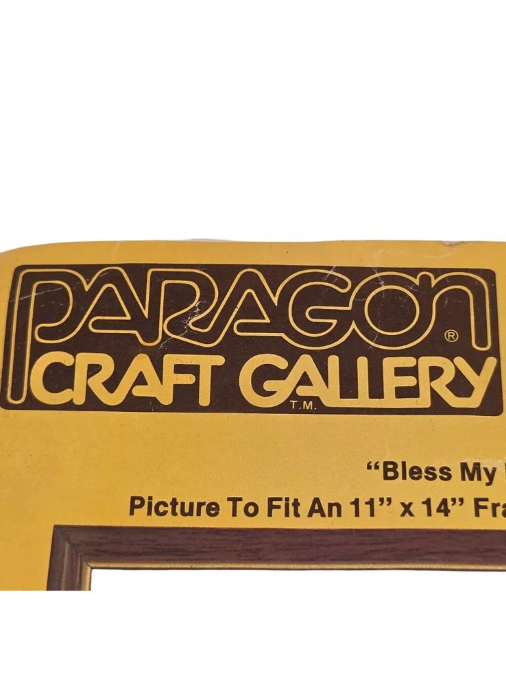 Paragon Craft Gallery DIY Crewel Stitchery Kit Bless My Kitchen 8048 USA 1980